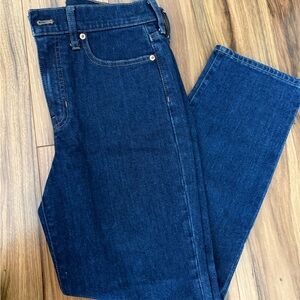 J. Crew Women's Straight Leg Jeans - Dark Blue